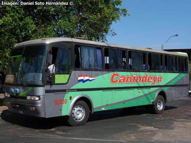 Marcopolo Viaggio GV 850 / Mercedes Benz OF-1318 / Empresa de Transporte Canindeyú S.R.L. (Paraguay)