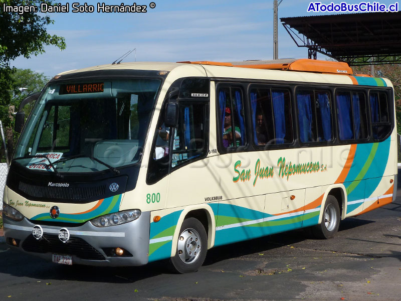 Marcopolo Senior / Volksbus 9-150EOD / San Juan Nepomuceno S.A. (Paraguay)