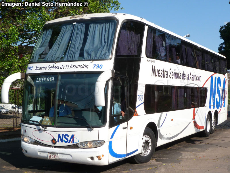 Marcopolo Paradiso G6 1800DD / Scania K-360 / NSA Nuestra Señora de la Asunción (Paraguay)