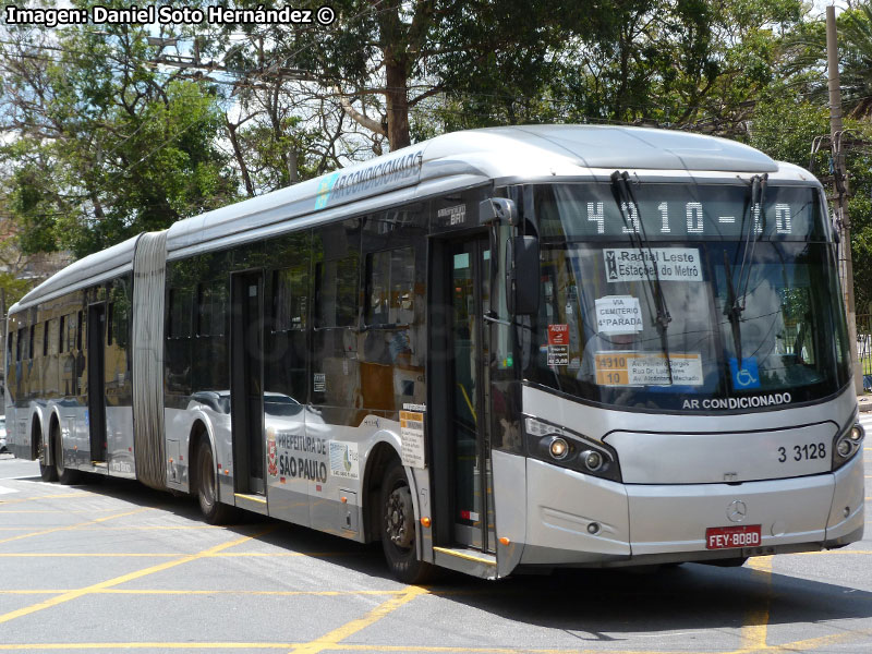 Induscar Caio Millennium BRT / Mercedes Benz O-500UDA-3736 BlueTec5 / Línea N° 4310 SPTrans (São Paulo - Brasil)