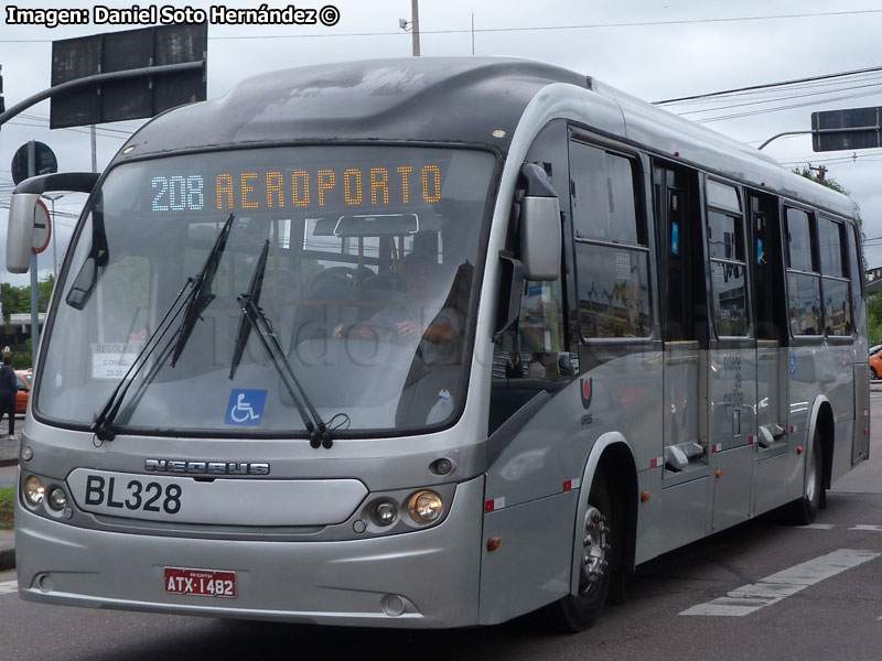 Neobus Mega BRT / Volvo B-7R / Línea N° 208 Curitiba (Paraná - Brasil)