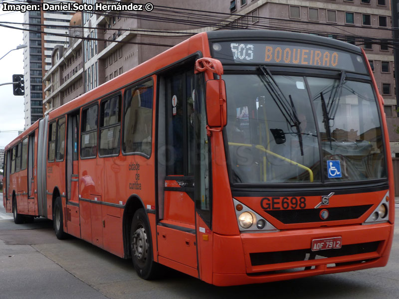 Induscar Caio Millennium / Volvo B-10M / Línea N° 503 Expresso Boqueirão Curitiba (Paraná - Brasil)