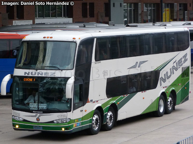 Marcopolo Paradiso G6 1800DD / Scania K-420 8x2 / Empresa Núñez (Uruguay)