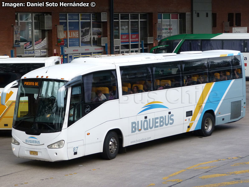 Irizar Century III 3.70 / Scania K-380B / Empresa Los Cipreses S.A. al servicio de BuqueBus (Uruguay)