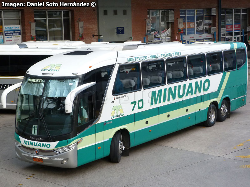 Marcopolo Paradiso G7 1200 / Scania K-410B / Expreso Minuano - Grupo COTAR (Uruguay)