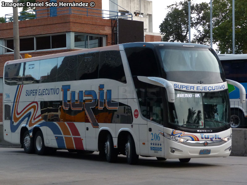 Marcopolo Paradiso G7 1800DD / Scania K-420B 8x2 / TURIL - Turismo Riverense Ltda. (Uruguay)