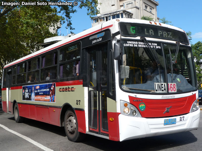 Mascarello Gran Via / Volvo B-240R Euro5 / COETC Línea G Terminal Colón - Buceo STM Montevideo (Uruguay)