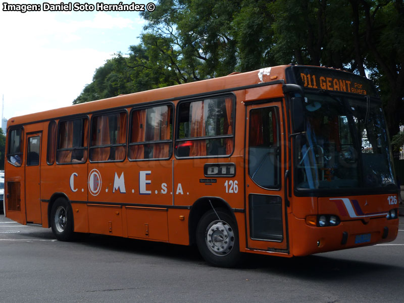 Marcopolo Viale / Mercedes Benz OH-1621L / COME S.A. Línea N° D-11 Ciudad Vieja - Terminal Geant STM Montevideo (Uruguay)