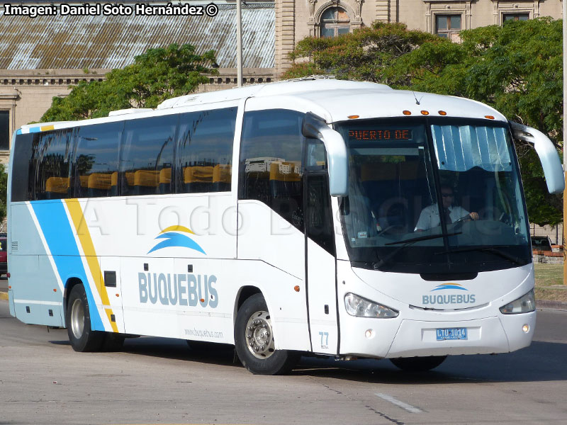 Irizar Century III 3.70 / Scania K-380B / BELT S.A. al servicio de Buquebus (Uruguay)