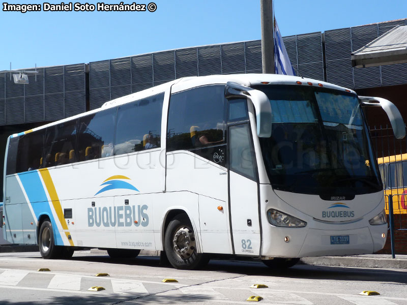 Irizar Century III 3.70 / Scania K-380B / Empresa Los Cipreses S.A. al servicio de BuqueBus (Uruguay)