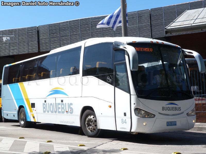 Irizar Century III 3.70 / Scania K-380B / Empresa Los Cipreses S.A. al servicio de BuqueBus (Uruguay)