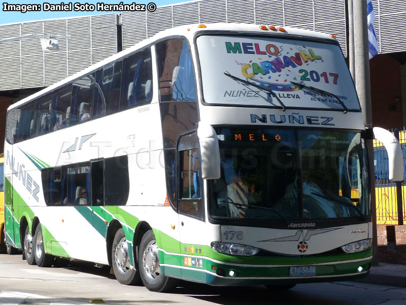 Marcopolo Paradiso G6 1800DD / Scania K-420B 8x2 / Empresa Núñez (Uruguay)