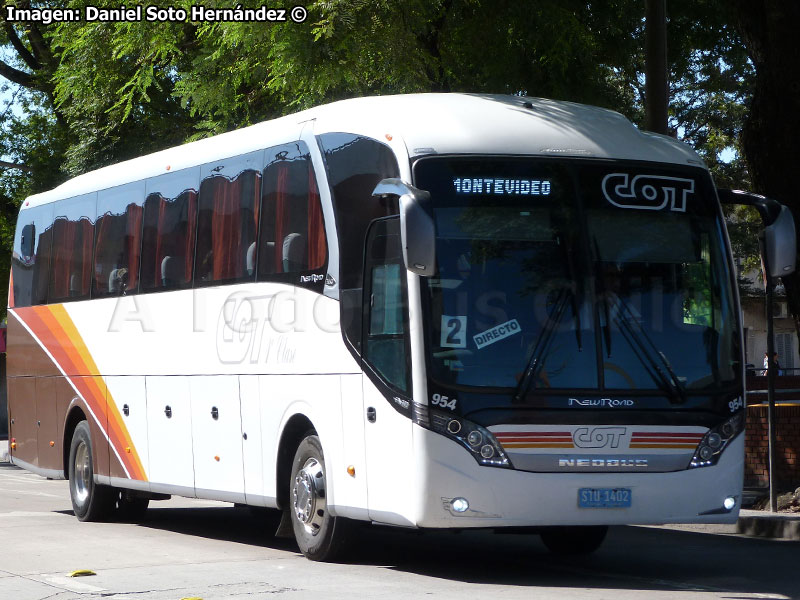 Neobus New Road N10 360 / Scania K-360B eev5 / COT - Compañía Oriental de Transportes (Uruguay)