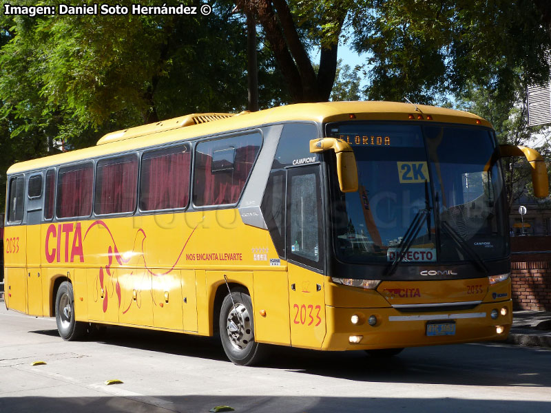 Comil Campione Vision 3.25 / Scania K-310 / CITA Cía. Interdepartamental de Transportes Automotores S.A. (Uruguay)