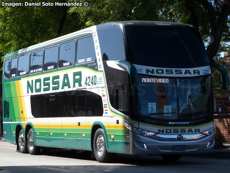 Marcopolo Paradiso G7 1800DD / Volvo B-430R / Empresa Nossar (Uruguay)