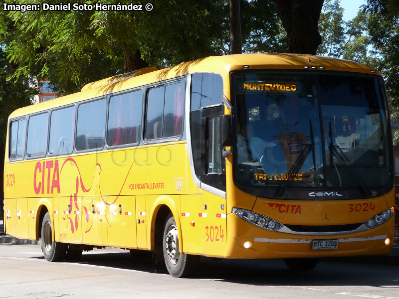 Comil Campione 3.25 / Mercedes Benz O-500M-1726 / CITA - Cía. Interdepartamental de Transportes Automotores (Uruguay)