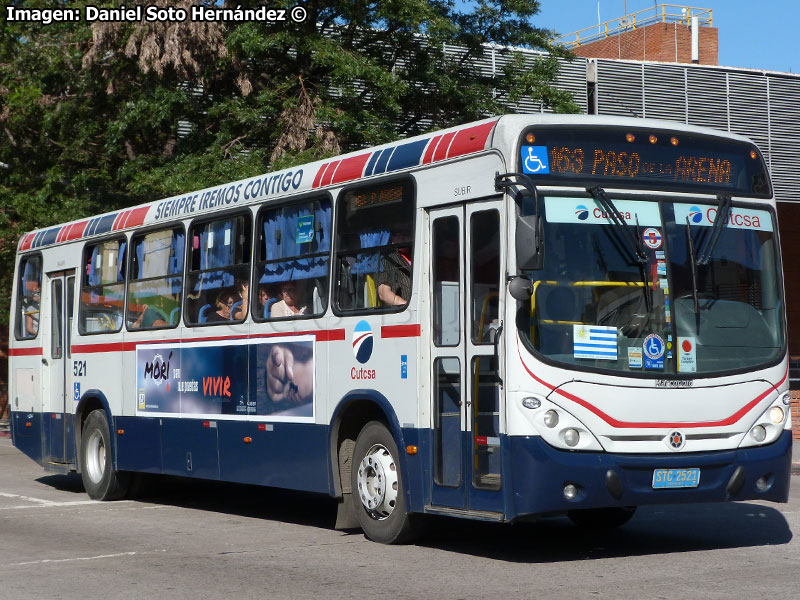 Marcopolo Torino / Mercedes Benz OH-1622L / CUTCSA Línea N° 163 Pocitos - Paso de la Arena STM Montevideo (Uruguay)