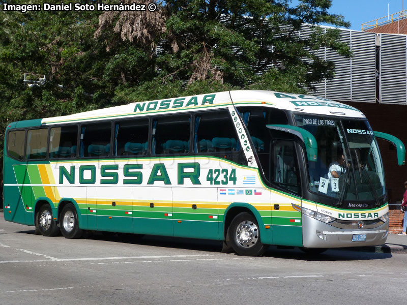 Marcopolo Paradiso G7 1200 / Volvo B-430R / Empresa Nossar (Uruguay)