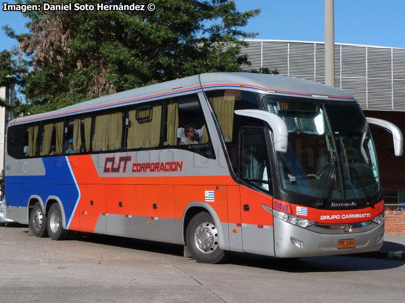 Marcopolo Paradiso G7 1200 / Scania K-410B / CUT Corporación - Grupo Carminatti (Uruguay)