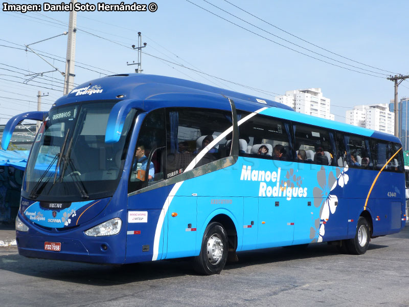 Irizar i6 3.70 / Scania K-360B eev5 / Empresa Manoel Rodrigues (São Paulo - Brasil)