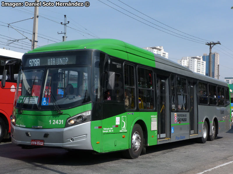 Induscar Caio Millennium BRT / Scania K-270UB eev5 / Línea N° 978-A São Paulo (Brasil)