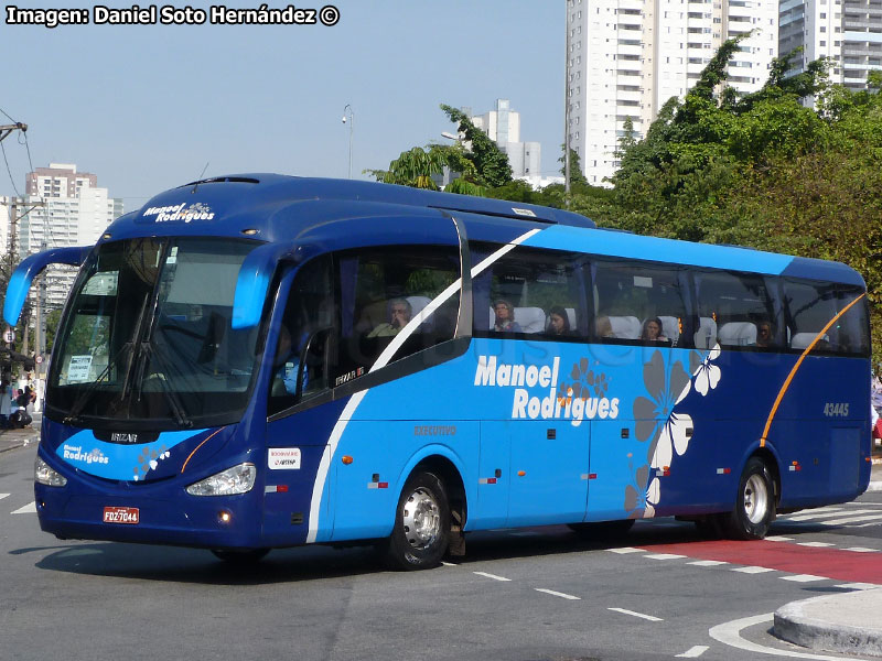 Irizar i6 3.70 / Scania K-360B eev5 / Empresa Manoel Rodrigues (São Paulo - Brasil)