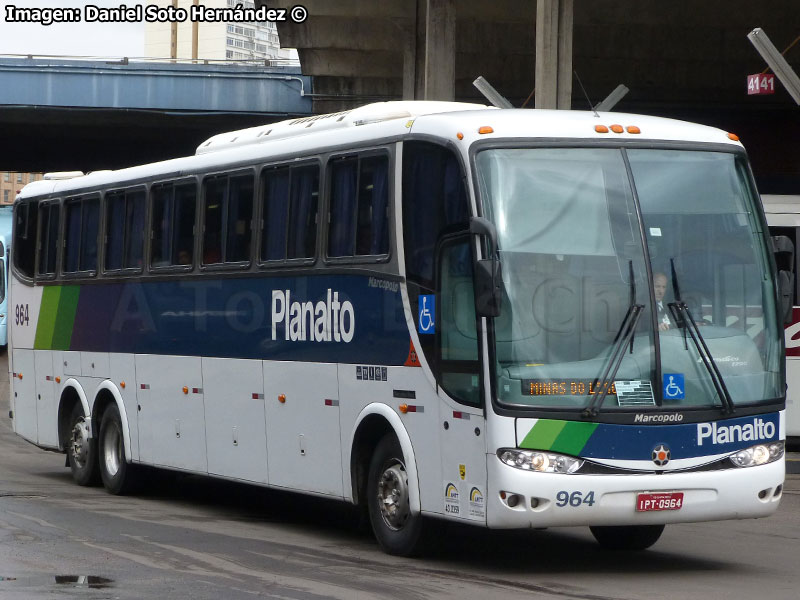 Marcopolo Paradiso G6 1200HD / Mercedes Benz O-500RSD-2436 / Planalto Transportes (Río Grande do Sul - Brasil)