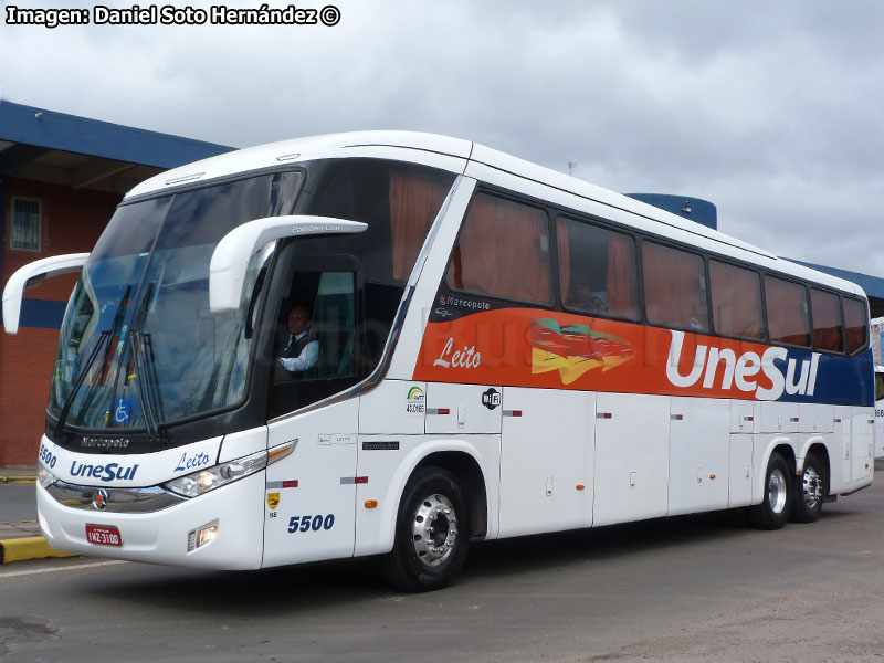 Marcopolo Paradiso G7 1350 / Mercedes Benz O-500RSD-2436 BlueTec5 / UneSul de Transportes Ltda. (Río Grande do Sul - Brasil)