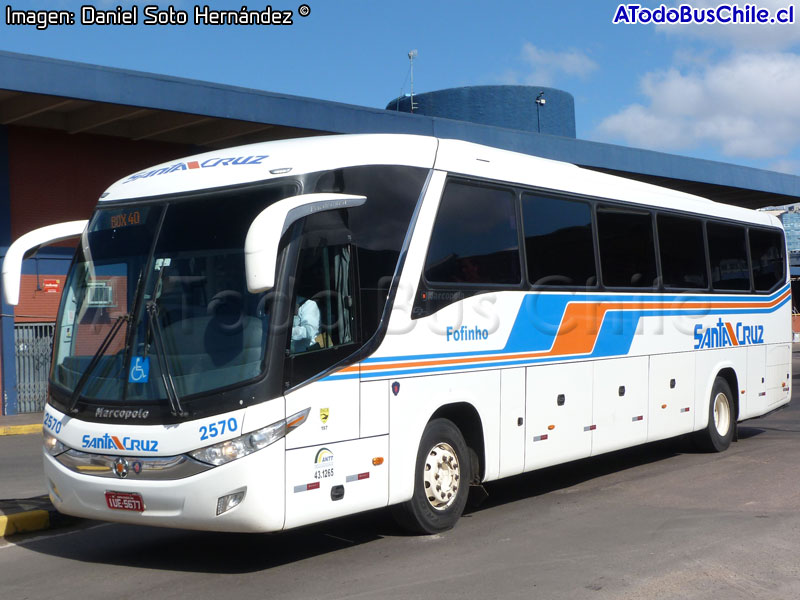 Marcopolo Paradiso G7 1050 / Scania K-310B / Viação União Santa Cruz (Río Grande do Sul - Brasil)