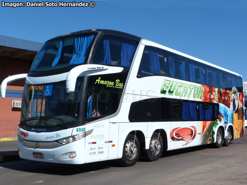 Marcopolo Paradiso G7 1800DD / Volvo B-420R 8x2 Euro5 / EUCATUR - Empresa União Cascavel de Transportes & Turismo (Paraná - Brasil)