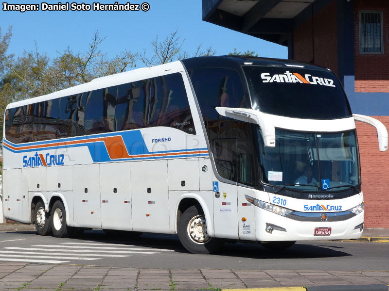 Marcopolo Paradiso G7 1600LD / Scania K-380B / Viação União Santa Cruz (Río Grande do Sul - Brasil)