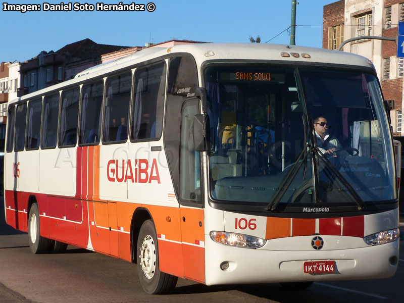 Marcopolo Andare Class 850 / Mercedes Benz OH-1628L / Expresso Rio Guaíba (Río Grande do Sul - Brasil)