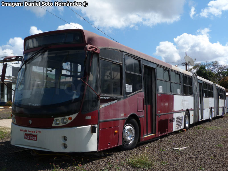 Induscar Caio Millennium / Volvo B-12M Biarticulado / Cafetería Estação Foz do Iguaçú (Paraná - Brasil)