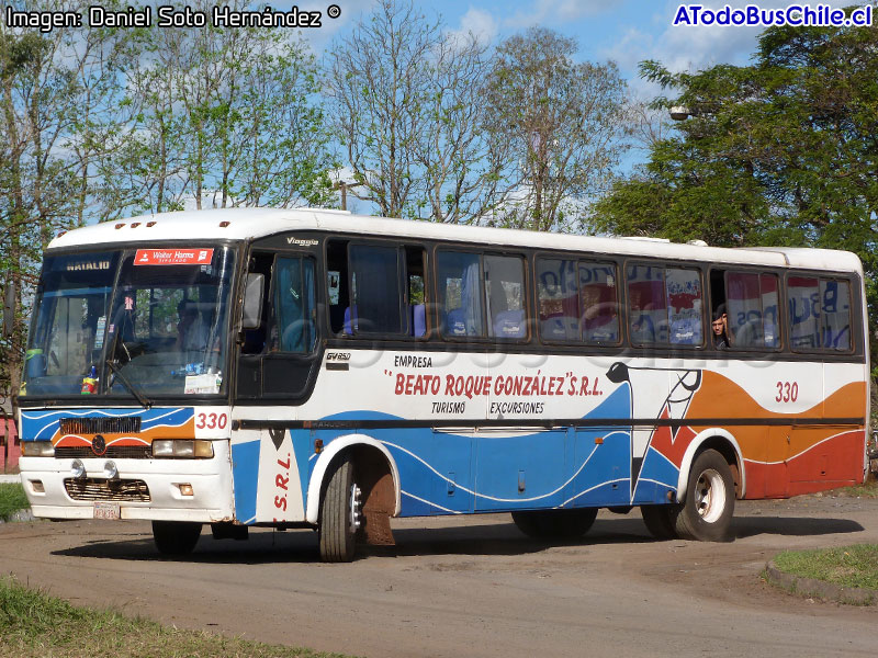 Marcopolo Viaggio GV 850 / Mercedes Benz OF-1318 / Empresa Beato Roque González S.R.L. (Paraguay)