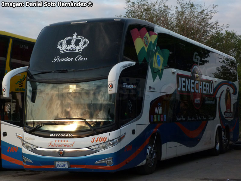 Marcopolo Paradiso G7 1800DD / Scania K-410B / Expreso Jenecherú - Grupo UneBus (Bolivia)