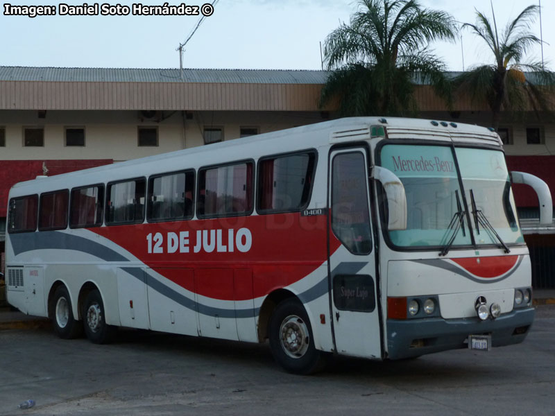 Mercedes Benz O-400RSD / Transportes 12 de Julio (Bolivia)