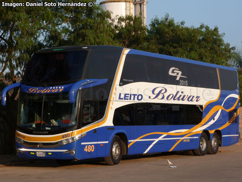 Marcopolo Paradiso G7 1800DD / Mercedes Benz O-500RSD-2436 / Flota Bolívar (Bolivia)