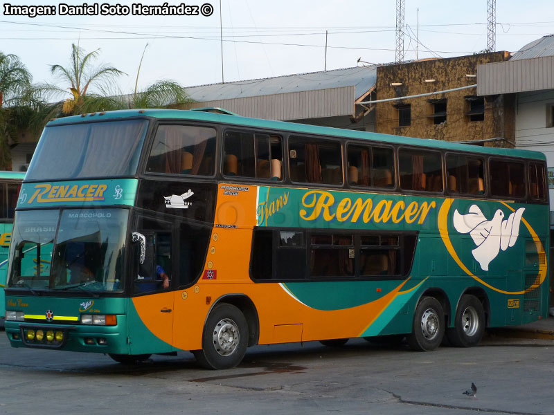 Marcopolo Paradiso GV 1800DD / Mercedes Benz O-400RSD / Trans Renacer (Bolivia)