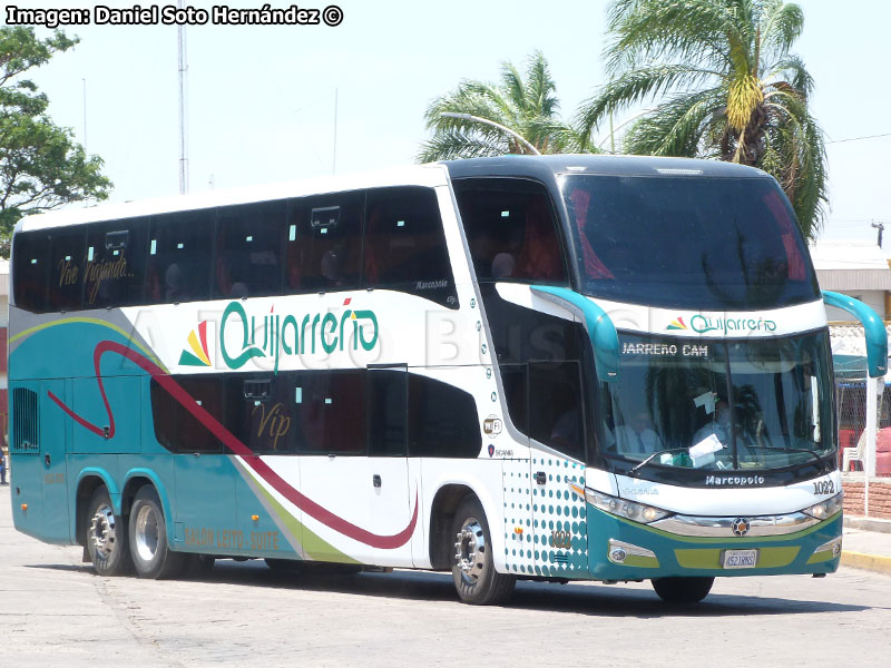 Marcopolo Paradiso G7 1800DD / Scania K-400B eev5 / Transportes Quijarreño (Bolivia)