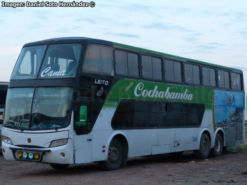 Busscar Panorâmico DD / Mercedes Benz O-400RSD / Expreso Cochabamba (Bolivia)