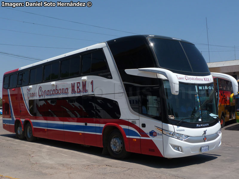 Marcopolo Paradiso G7 1800DD / Volvo B-430R / Trans Copacabana (Bolivia)