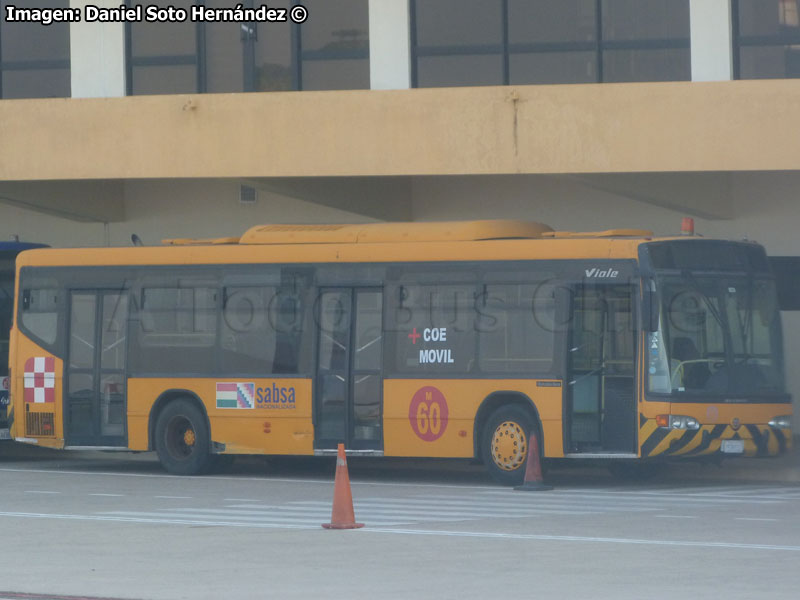 Marcopolo Viale / Mercedes Benz O-500U-1725 / SABSA Nacionalizada - Aeropuerto Internacional Viru Viru (Santa Cruz de la Sierra - Bolivia)