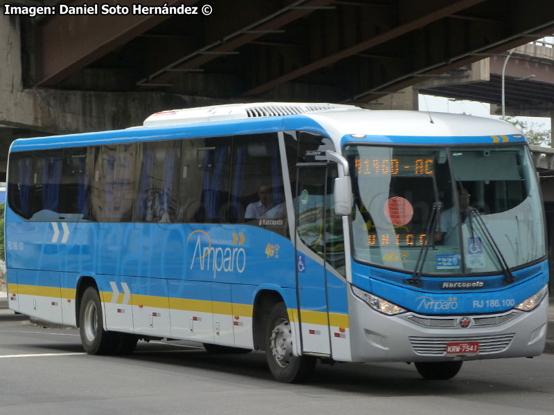 Marcopolo Audace 800 / Mercedes Benz OF-1721L BlueTec5 / Viação Nossa Senhora do Amparo (Río de Janeiro - Brasil)