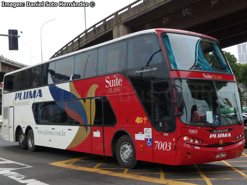 Busscar Panorâmico DD / Scania K-420 / Pluma Conforto & Turismo (Paraná - Brasil)