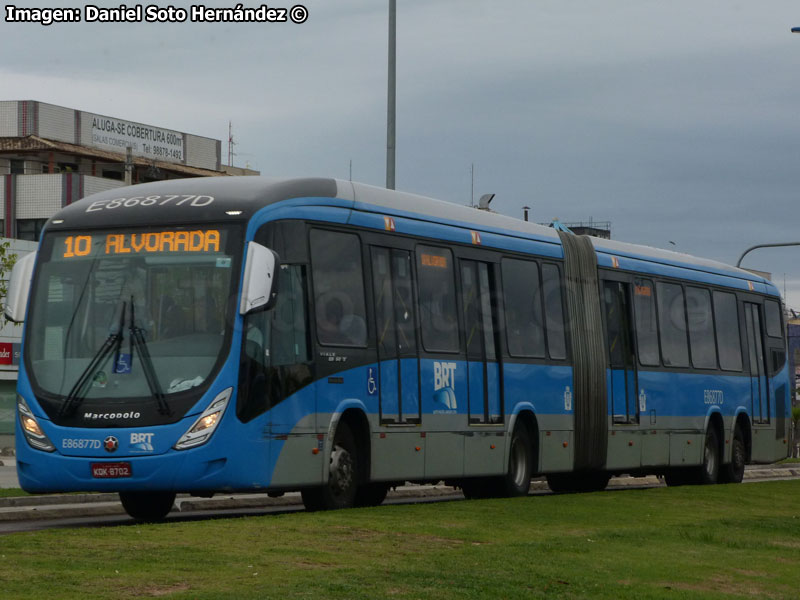 Marcopolo Viale / Mercedes Benz O-500UDA-3736 BlueTec5 / Línea N° 10 Alvorada - Santa Cruz (Río de Janeiro - Brasil)