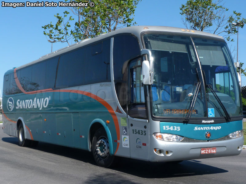 Marcopolo Viaggio G6 1050 / Mercedes Benz OH-1628L / Empresa Santo Anjo da Guarda (Santa Catarina - Brasil)