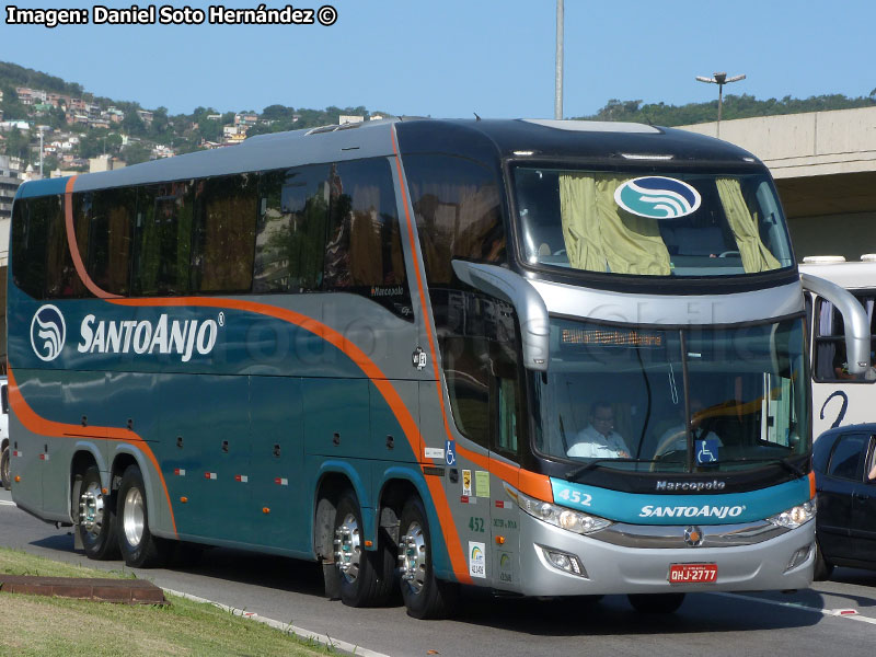 Marcopolo Paradiso G7 1600DD / Mercedes Benz O-500RSDD-2741 BlueTec5 / Empresa Santo Anjo da Guarda (Santa Catarina - Brasil)