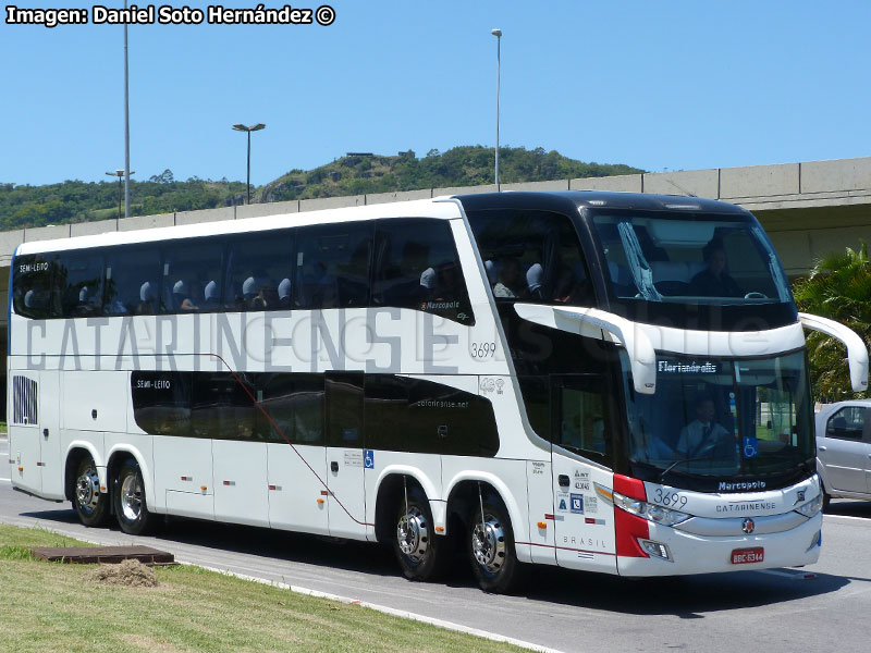 Marcopolo Paradiso G7 1800DD / Volvo B-450R 8x2 Euro5 / Auto Viação Catarinense (Santa Catarina - Brasil)