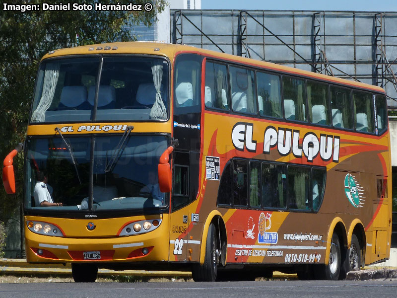 Sudamericanas F-50 DP / Scania K-380B / El Pulqui S.R.L. (Argentina)