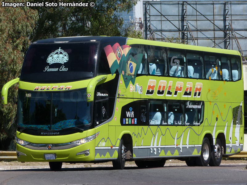 Marcopolo Paradiso G7 1800DD / Scania K-410B / BolPar Internacional - Grupo UneBus (Bolivia)